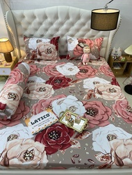 THUN LATICO - BỘ GA SIÊU LẠNH LỤA - THÁI LAN CAO CẤP MỚI (ÔM KHOÁ KÉO)