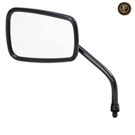 Tanax Motorcycle Mirror, Napoleon AZ Mirror, Black, Universal Fit (Left/Right), 10mm, Standard Threa