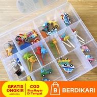 Berdikari Bento Storage Box Bento Skewer FoodPick Box Bento Accessories Multipurpose Compartment Cas