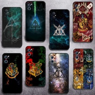 Harry Potter Badge for OPPO Reno 8T 7 lite 7z 5G 6 4G 11F 12F 12FS 12 Compatibility TPU Spot Black P