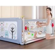 SATU SET 150*200 Baby Bed Rail Pagar Pengaman Pembatas Kasur Bayi Anak