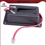 [SONONIA] 9V Battery Box Case Holder for  Guitar Bass Pickup Black , Plasctic,72x38.5mm