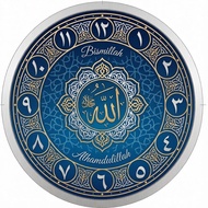 025-Wallpaper clock 30cm Jam Dinding