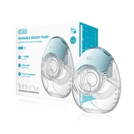 Dr.isla 2PCS เครื่องปั๊มนมไฟฟ้า 27MM เครื่องปั๊มนม(3โหมดx12เกียร์) USB แบบสวม แบบพกพา แฮนด์ฟรี เครื่