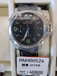 Pam524 pam00524 Panerai 沛納海 手錶 2018年