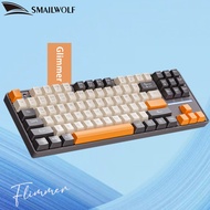 SMAILWOLF MK87 Bàn Phím Cơ Bluetooth 87 Phím Không Dây Thể Thao Điện Tử Tùy Chỉnh Cắm Nóng Bố Trí An