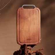 [ECOCO] ECOCO Ebony Whole Wood Cutting Board Wall-Mounted Cutting Board Rack Antibacterial Cutting B