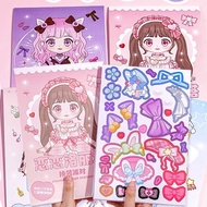 Makeup Book Stickers Girls makeup Stickers