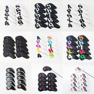 Universal iron cover Digital iron cover Magnet Closing golf iron cover Club cover golf Head cover