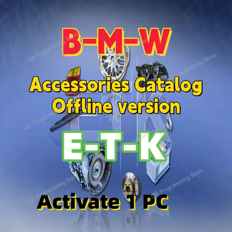 2020 Electronic Parts Catalogue Inquiry for Car BMW ETK Offline version Mini EPC + Activate 1 PC + C