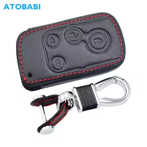 Leather Car Key Cover Remote Fobs Case Auto Accessories For Honda Freed Spike Hybrid StepWGN Elysion