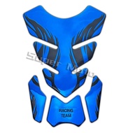 Motorcycle Fishbone Decals 3D Fuel Tank Pad Protection Sticker For Honda Suzuki Yamaha Kawasaki CFmo