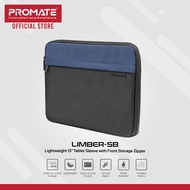 Promate Limber-SB Lightweight 13" Tablet Sleeve with Front Storage Zipper