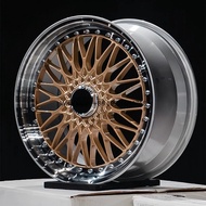 Classic Design Custom 18 19 20 22 24 26 Inch 2 3 Piece Racing Car Alloy Concave Deep Dish Rims Spoke