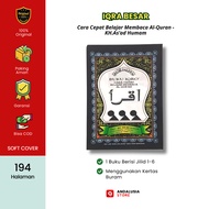 Iqra' Large Bundle (Notebook Size) Frosted Paper Original Iqra 1 6 Set Lengkap