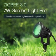 Gledopto 7W Garden Lamp DC24V Low Voltage RGBCCT 2200~6500K Warm Cold White Work with SmartThings Tu