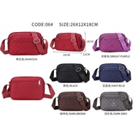06 Samsonite women's sling bag shoulder bag ladies fashion handbag-Caic
