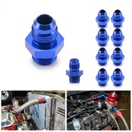 10PCS AN6 Flare Male To AN6 Straight Aluminum Adapter Fuel Hose Line Fittings