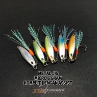 6 gram Micro jig complete with assist metal jig killer fishing baitHOOK for babyGT