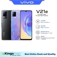 [Kingsman] vivo V21e Smartphone (8GB + 128GB/Snapdragon 720G/6.44" AMOLED/64MP Tiple Camera/44MP) Original Set Warranty