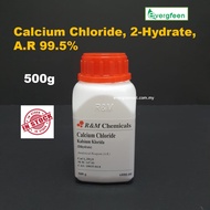 Calcium Chloride 2-Hydrate A.R. 500g ( Lab research grade )