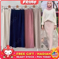 READY STOCK💖FRIMO【S-L 100cm Panjang】Pencil Skirt High Quality Skirt Long Skirt Pencil Skirt Knitted 