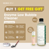 SHIBUI Enzyme Low Bubble Cleaner/Wet Robot Vacuum Liquid Cleaner/Baby Pet Safe/Remove Odour (500ML)