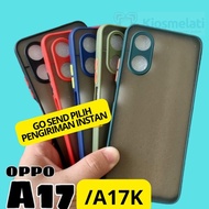 soft case oppo a17 &amp; a17k warna - case my choice oppo a17 &amp; a17k - hitam
