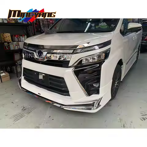 Factory Hot Selling Modellista Style Body Kit Front Lip Rear Lip 2017 for Voxy Bodykit