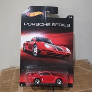 MERAH Hot Wheels Porsche 959 Red Porsche Series 2015