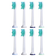 ๑ 8 PCS Electric Toothbrush Replacement Heads Soft Dupont Bristles Replaceable Nozzles Tooth Brush Heads For Philips Sonicare