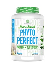 Phyto Perfect Vanilla (2lb) | Vegan Protein Plus Superfoods | Protein with Organic Veggies and Fruit