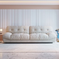 Baxter Italian Minimalist Cloud Sofa Tech Fabric Down Filling Internet Celebrity Fabric Sofa Three-S