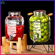 Coke Barrel Container Cooling Bucket Refrigerator Sparkling Wine Glass Bottle with Faucet Large Capa