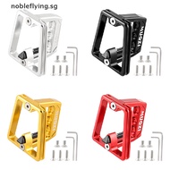 Nobleflying Folding bike 3 hole pig nose mount adapter with screw front luggage rack for BMX bike SG