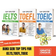 TOP TIPS ENGLISH BOOK PACKAGE FOR TOEFL - IELTS - TOEIC /