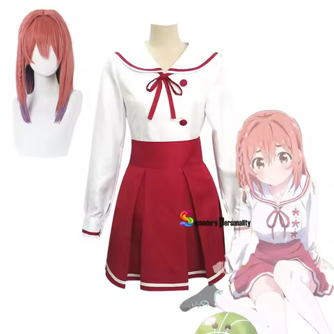 2021 New Anime Sakurasawa Sumi Cosplay Dress Long Sleeve Rent A Girlfriend Costume for Women Girls