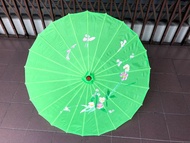 [READY STOCK] Traditional Baba Nyonya Umbrella Payung Baba Nyonya Tradisional Payung Cina Payung Ker