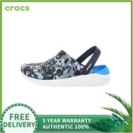 AUTHENTIC STORE CROCS LITERIDE CLOG MEN'S AND WOMEN'S SANDALS รองเท้าวิ่ง รองเท้ากีฬา รองเท้าแตะ 204593-5 YEAR WARRANTY