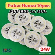 Paket Hemat 24 Watt PCB AC Mata LED - PCB Mata Lampu LED AC Tanpa Driver 24w