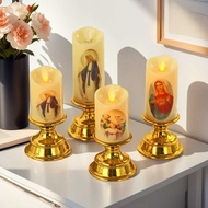 Electronic Candle Lamp Ornaments Home Desktop Ornament