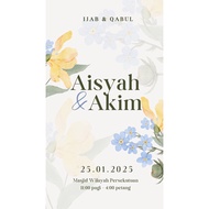 Kad Digital Murah Wedding Card Digital Kad Kahwin Digital Video Kad Jemputan Kahwin Tunang Digital W