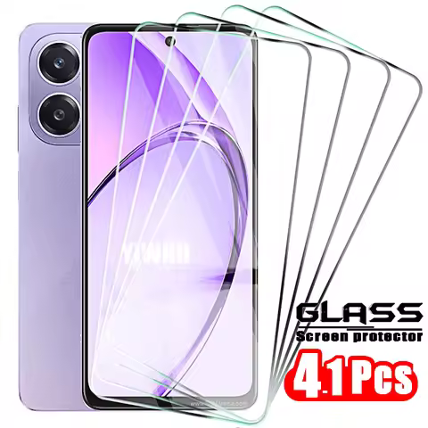 4-1pcs Tempered Glass for Oppo A80 5G A60 A40 A3 4G Screen Protectors Front HD Protective Film A 80
