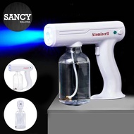 Sancy 800ml Rechargeable Nano Spray Gun Wireless Blu-ray Promise Frequency Conversion Atomizing Disinfection Gun