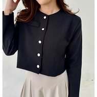 MOUISELLE Wuna Blazer Outer Women | Women's Outerwear - Korean Style formal Blazer for Women's Offic