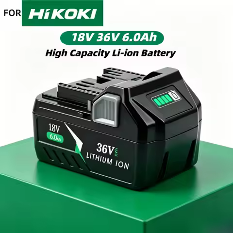 36V /18V 6.0Ah Original for Hitachi HiKOKI Smart Voltage Conversion Battery Cordless Impact Drill Wr