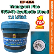 💯 ORI USA TOP 1 10W-40 DIESEL ENGINE OIL CK4/ SN 7.5L SYNTHETIC HEAVY DUTY LORRY 4X4 MINYAK HITAM EF