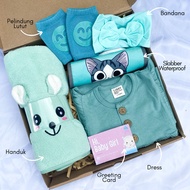 [A0998]HAMPERS GIFTBOX SET BABY GIRLS/BABY GIFT/BABY DRESS GIFT/GIFT FOR BABY GIRLS