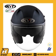 KYT NFJ Matt Anthracite Helmet | PSB Approved Helmet | Dr Helmet