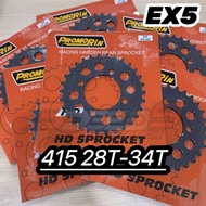 PROMORIN 415 SPROCKET BLACK EX5 EX5 DREAM 28T 29T 30T 31T 32T 33T  34T